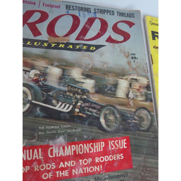 Vintage Custom Rodder Rods Illustrated Rodding Restyling Car Craft Magazines - Picture 6 of 14